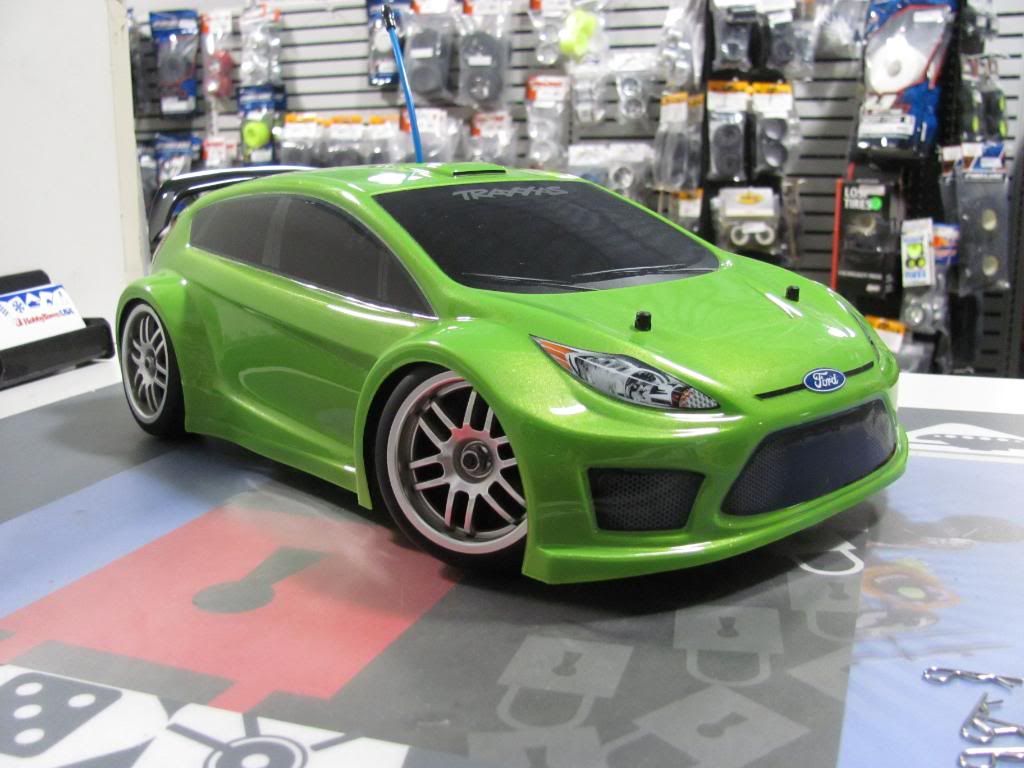 traxxas fiesta rally vxl